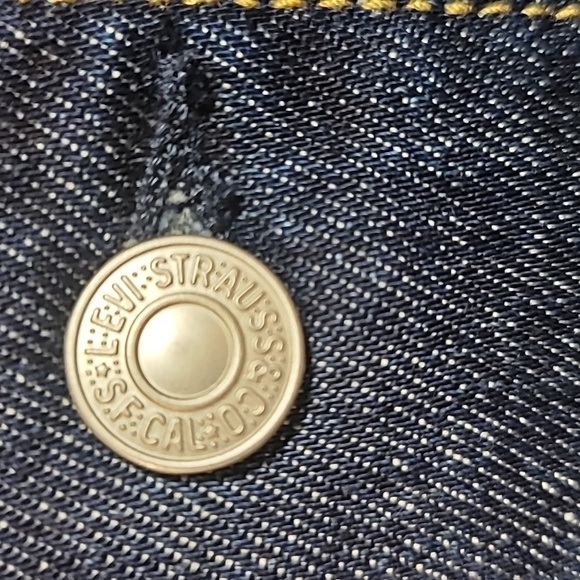 NWT Levi's Men's Dark Blue Denim Jacket XL - Picture 9 of 16